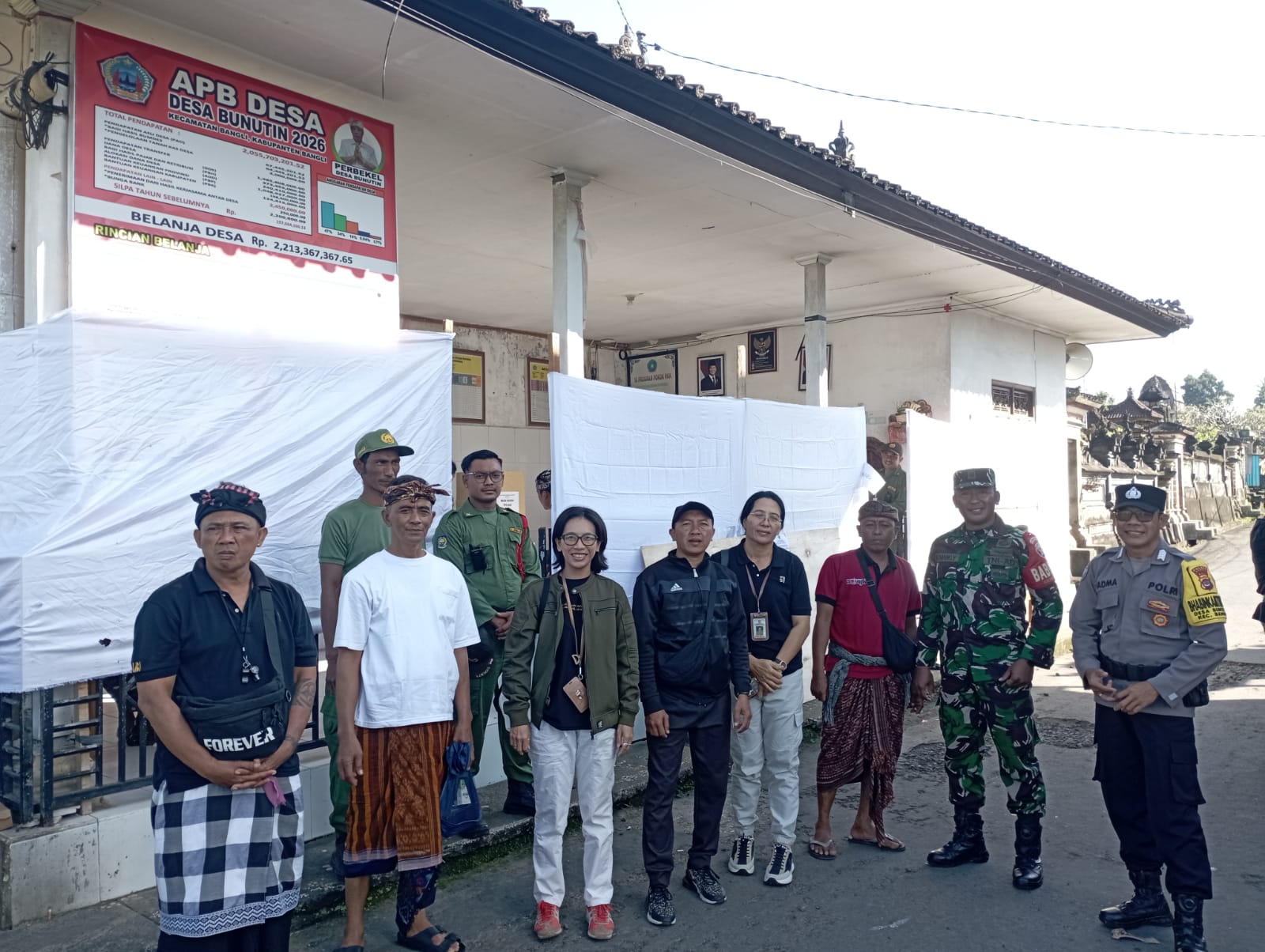 Monitoring Pemilihan Kepala Desa Bunutin Kecamatan Bangli Tahun 2026